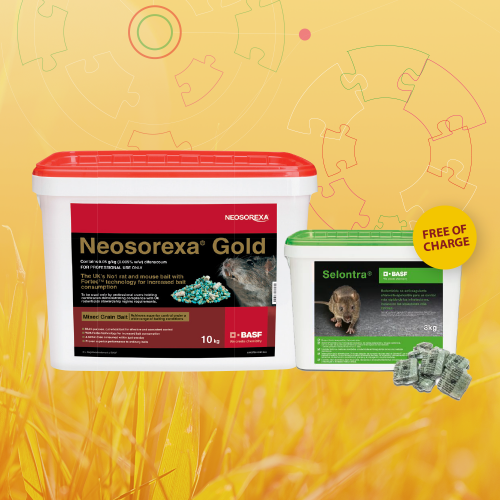 Neosorexa Gold Pro Rat & Mouse Bait 2 x 10kg