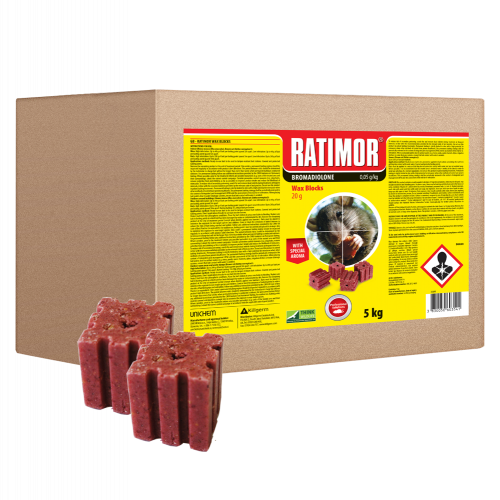 Ratimor Bromadiolone Blocks