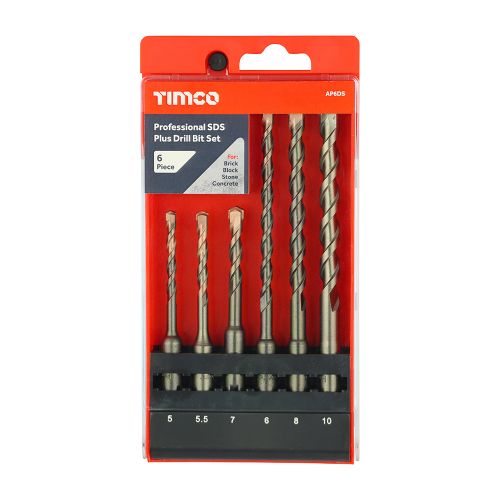 SDS Drill Bits Pack of 6