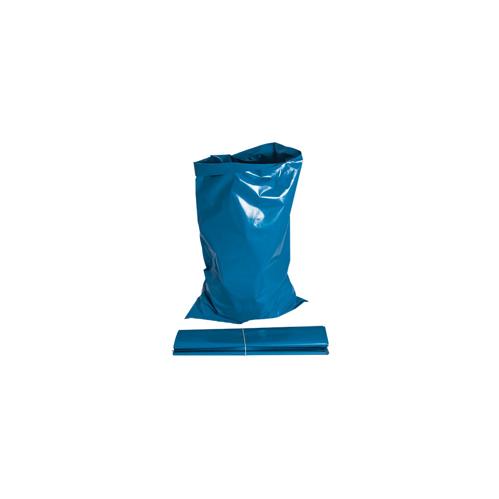 Blue Rubble Sacks