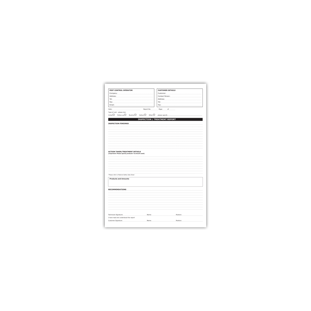 A4 Report Pads