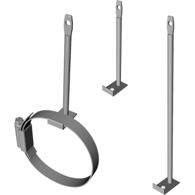 Birdwire Rail Clamps