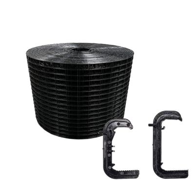 Black Solar Mesh x 3 & 150 Solar Panel Speed Clips