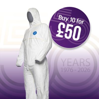 Tyvek 200 Easysafe Coveralls