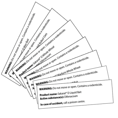 Sakarat Warning Labels