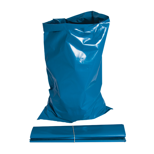 Blue Rubble Sacks