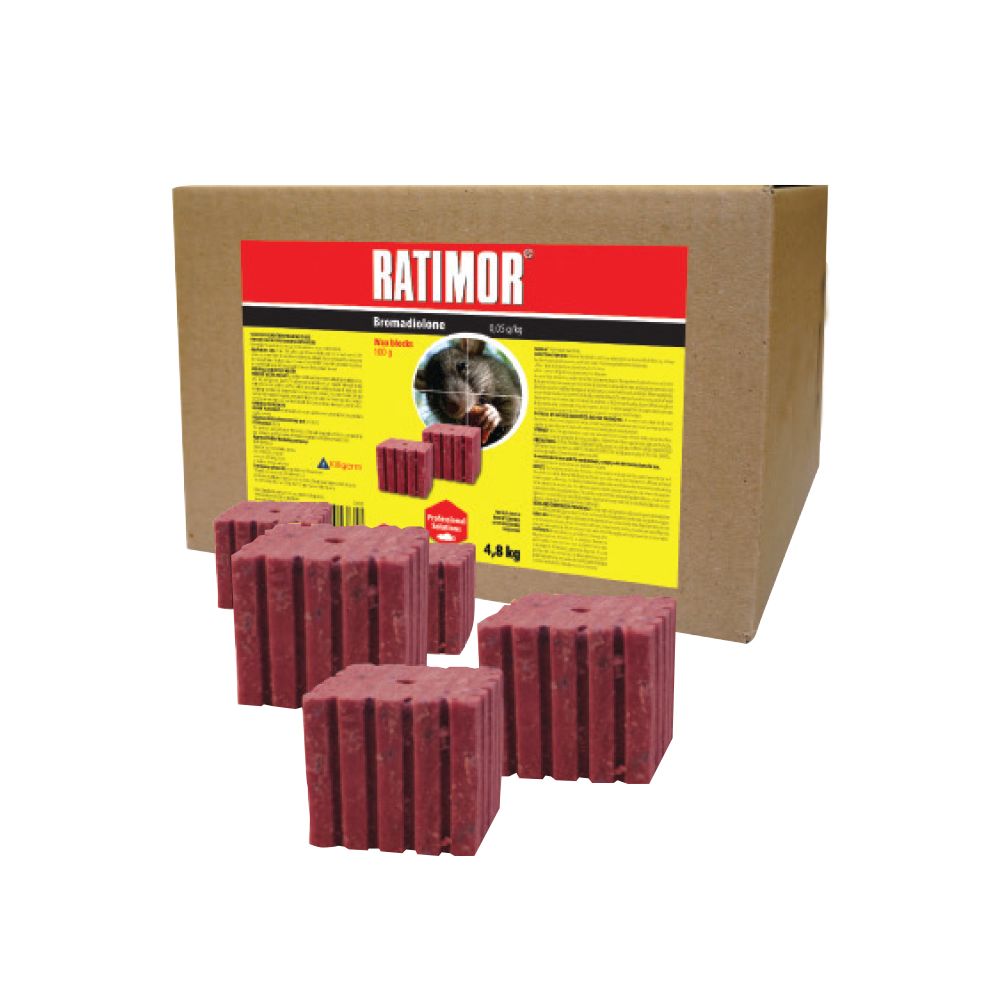 Ratimor Bromadiolone Maxi Blocks