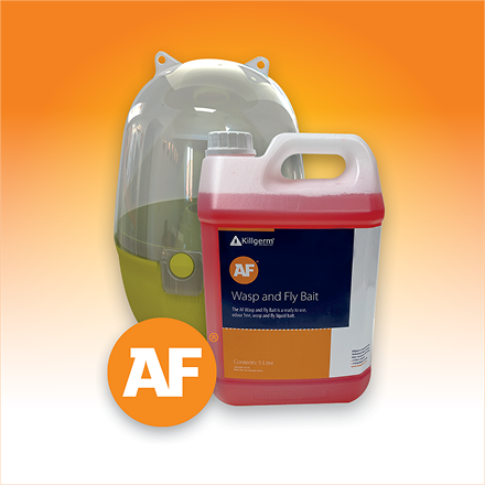 3 packs of 6 AF® Wasp & Fly Traps & 5L AF® Wasp & Fly Bait