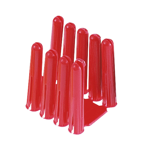 Wall Plug, Red - Per 100