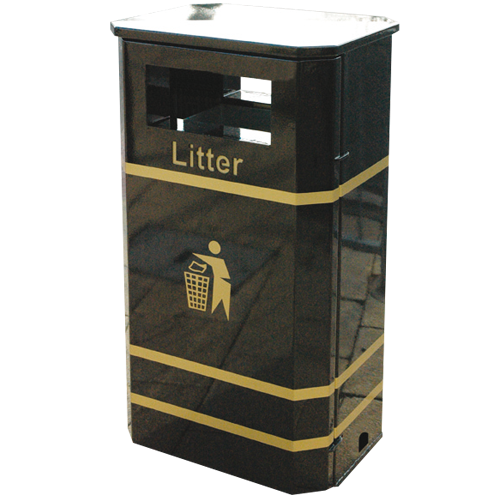 Metal Bait Safe Litter Bin