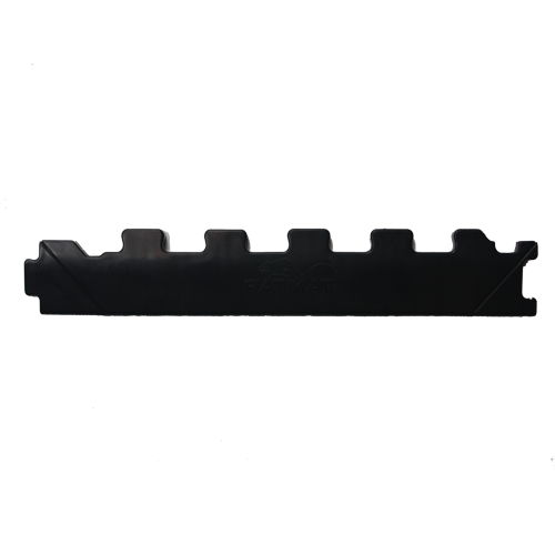 RatMat connecting tile, forming a continuous rodent deterrent barrier