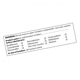 Rodenticide Warning Sign - Killgerm Chemicals Ltd