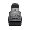 Front view of the Bell Mouse iQ showing the snap trap in the triggered (closed) position after activation.
